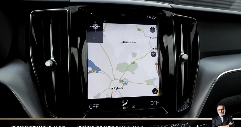Volvo XC 60 cena 139998 przebieg: 87428, rok produkcji 2018 z Chełmno małe 667